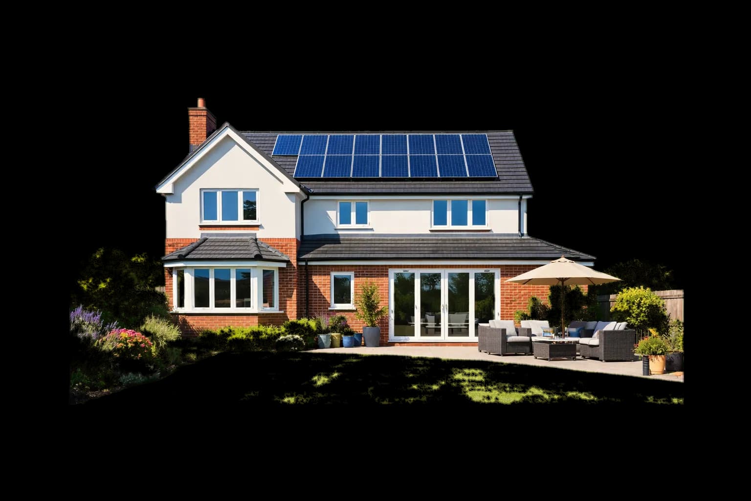 Modern energy efficient home