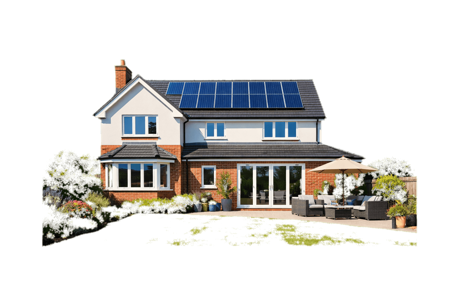 Modern energy efficient home